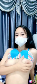 Nabil pamer toket bulet pink