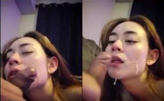 Crot di Mulut Pacar Cantik Kesayangan