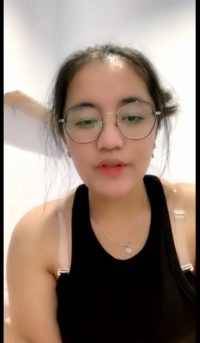 Rani Toket Bulat Putih Bening uting pink