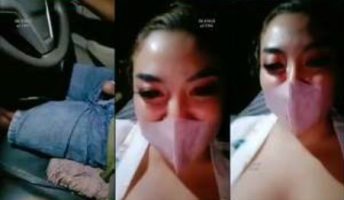 Tante Mega Kocokin anu Driver Taxi Online